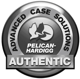 ADVANCED CASE SOLUTIONS PELICAN-HARDIGG AUTHENTIC trademark