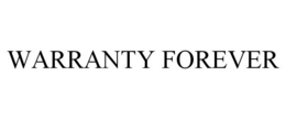 WARRANTY FOREVER trademark