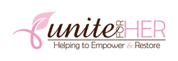 UNITE FOR HER HELPING TO EMPOWER & RESTORE trademark