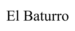 EL BATURRO trademark