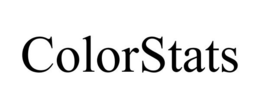 COLORSTATS trademark