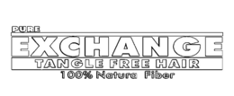 PURE EXCHANGE TANGLE FREE HAIR 100% NATURA FIBER trademark