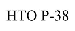 HTO P-38 trademark