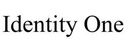 IDENTITY ONE trademark