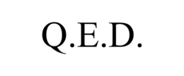 Q.E.D. trademark