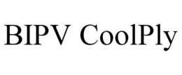 BIPV COOLPLY trademark