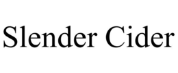 SLENDER CIDER trademark