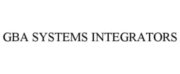 GBA SYSTEMS INTEGRATORS trademark