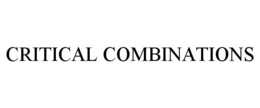 CRITICAL COMBINATIONS trademark