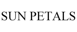 SUN PETALS trademark