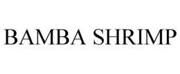 BAMBA SHRIMP trademark