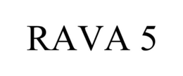 RAVA 5 trademark