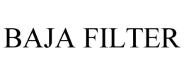 BAJA FILTER trademark