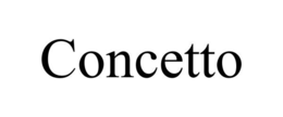 CONCETTO trademark