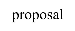 PROPOSAL trademark