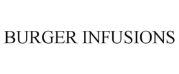 BURGER INFUSIONS trademark
