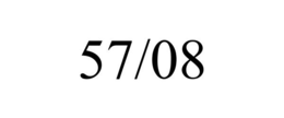 57/08 trademark
