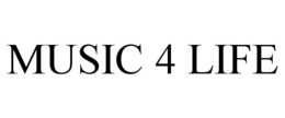MUSIC 4 LIFE trademark