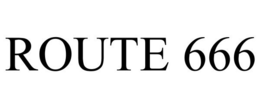 ROUTE 666 trademark