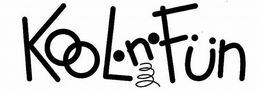 KOOL·N· FÜN trademark