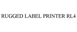 RUGGED LABEL PRINTER RL4 trademark