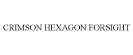 CRIMSON HEXAGON FORSIGHT trademark