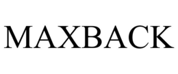 MAXBACK trademark