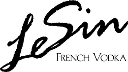LESIN FRENCH VODKA trademark