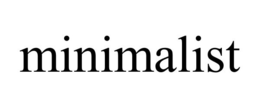 MINIMALIST trademark