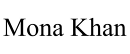 MONA KHAN trademark