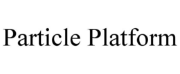 PARTICLE PLATFORM trademark