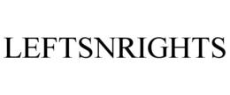 LEFTSNRIGHTS trademark