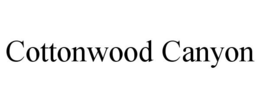 COTTONWOOD CANYON trademark