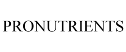 PRONUTRIENTS trademark