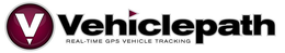 V VEHICLEPATH REAL-TIME GPS VEHICLE TRACKING trademark