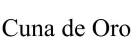 CUNA DE ORO trademark