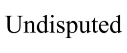UNDISPUTED trademark