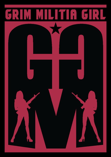 GRIM MILITIA GIRL GMG trademark
