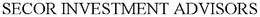 SECOR INVESTMENT ADVISORS trademark