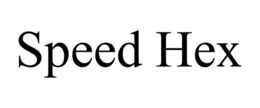 SPEED HEX trademark