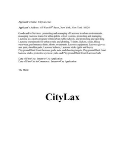 CITYLAX trademark