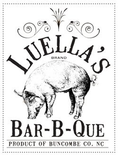 LUELLA'S BAR-B-QUE PRODUCT OF BUNCOMBE CO. NC BRAND trademark