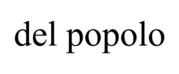 DEL POPOLO trademark