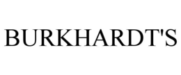 BURKHARDT'S trademark