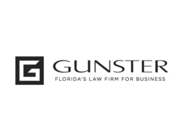G GUNSTER FLORIDA'S LAW FIRM FOR BUSINESS trademark