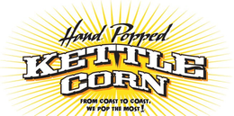 HAND POPPED KETTLE CORN FROM COAST TO COAST, WE POP THE MOST! trademark
