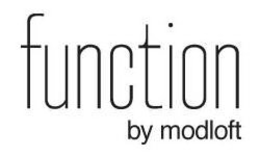 FUNCTION BY MODLOFT trademark
