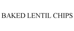 BAKED LENTIL CHIPS trademark