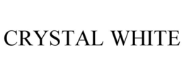 CRYSTAL WHITE trademark