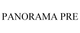 PANORAMA PRE trademark